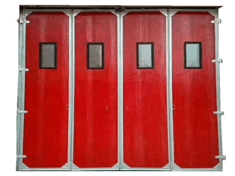 今盛美美容公司鋁合金型材框玻璃自動門安裝實例